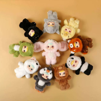 Λούτρινο φυλαχτό για σακίδιο από την Encounter Chaotang — κατάλληλο για νέους 7–14 ετών, μινκ βελούδο, πολυεστερική ίνα, πλήρωση PP βάμβακι