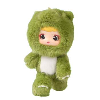 Λούτρινο φυλαχτό για σακίδιο από την Encounter Chaotang — κατάλληλο για νέους 7–14 ετών, μινκ βελούδο, πολυεστερική ίνα, πλήρωση PP βάμβακι