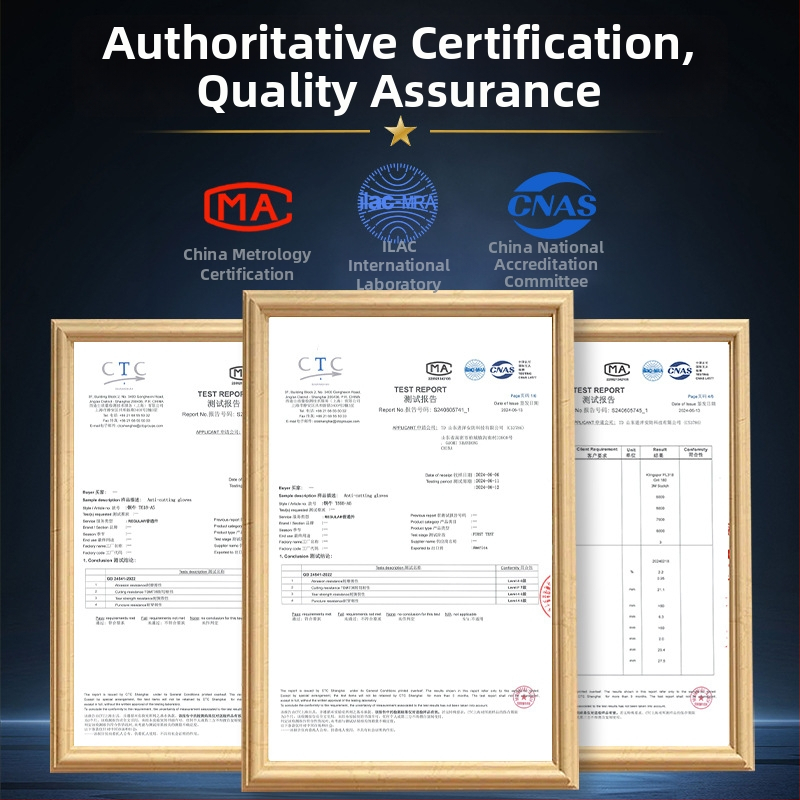 Mănuși de lucru anti-tăiere nivel 5, sârmă de oțel, rezistente la uzură, anti-alunecare