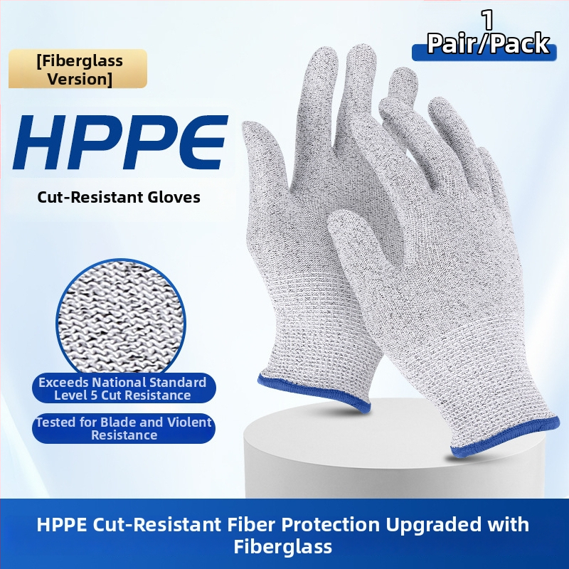 Mănuși de lucru anti-tăiere nivel 5, sârmă de oțel, rezistente la uzură, anti-alunecare