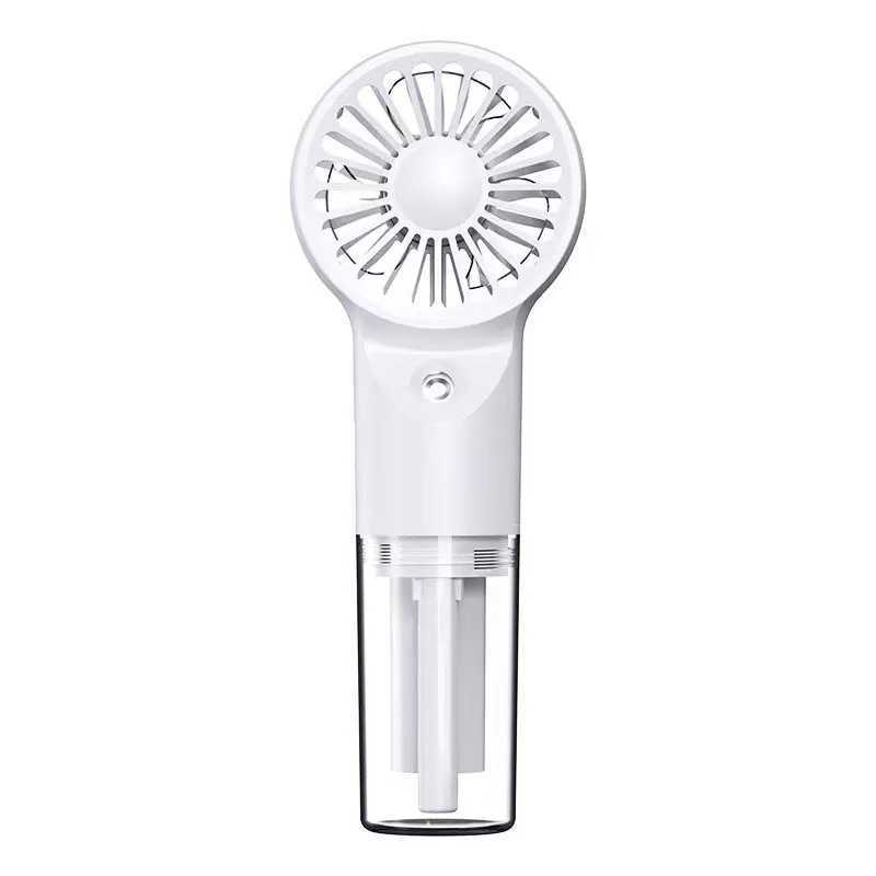 Mini ventilator s integriranom baterijom (500–800 mAh), USB punjenje, 3 lopatice, 4 brzine, buka ispod 36 dB
