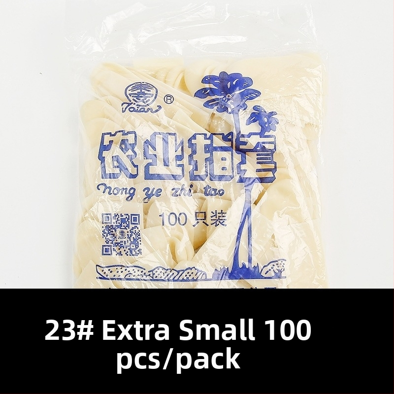 Latexový prstový kryt - priemyselné použitie, zosilnený, vodeodolný, odolný voči kyselinám a zásadám (materiál: latex; podšívka: žiadna; účel: ochrana prsta)