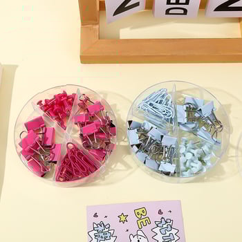 Σετ γραφείου για επιφάνεια εργασίας με μακριά κλιπ, συνδετήρες και καρφίτσες — Shengqian; Μέταλλο; Τύπος προϊόντος: χειροκρατήρας λογαριασμών