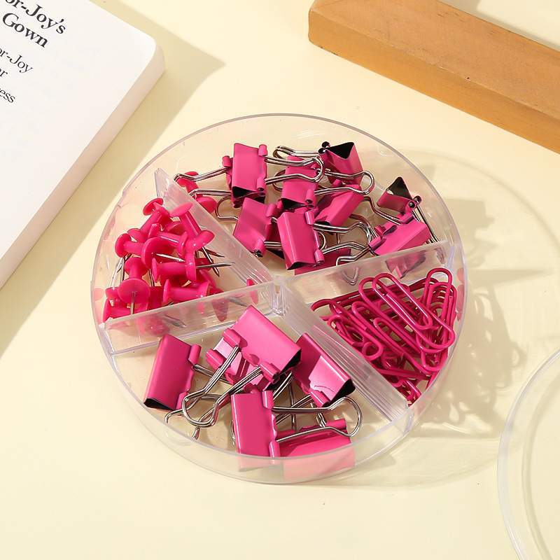 Σετ γραφείου για επιφάνεια εργασίας με μακριά κλιπ, συνδετήρες και καρφίτσες — Shengqian; Μέταλλο; Τύπος προϊόντος: χειροκρατήρας λογαριασμών