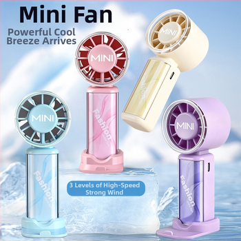 Mini ventilator u obliku voća, džepni s postoljem, prijenosno hlađenje za studentski dom i vanjsku upotrebu