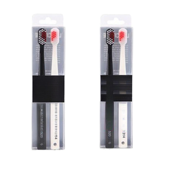 Električna četkica za zube za parove, s mekim vlaknima u obliku srca i malim glavama