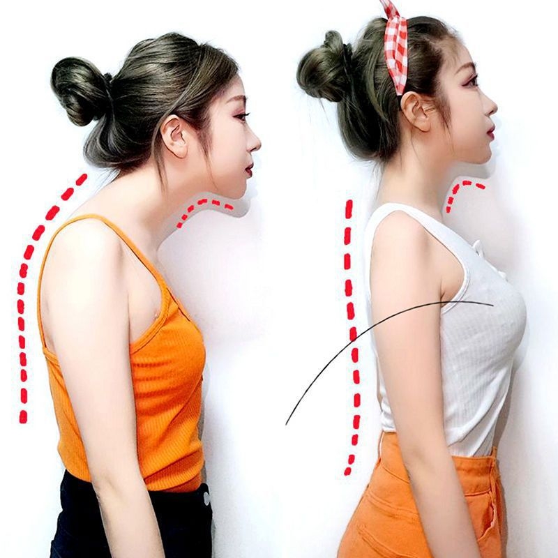 Curea de corectare a posturii pentru spate, pentru adulți și copii, cu susținere a spatelui