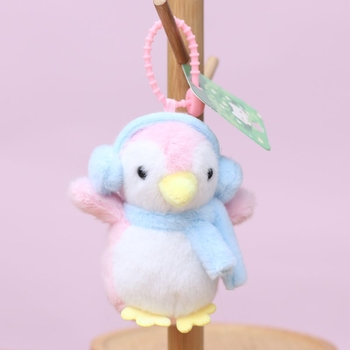 Λούτρινο πιγκουϊνάκι–κούκλα για τσάντες και μπρελόκ — γέμισμα PP βαμβάκι, εξαιρετικά μαλακό κοντό βελούδινο ύφασμα, OEM προσαρμογή λογότυπου