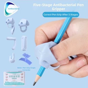 Detský držač ceruzky – set na korekciu uchopenia pri písaní, plastový držač, balené v skladovacej krabičke, značka Youxuemei