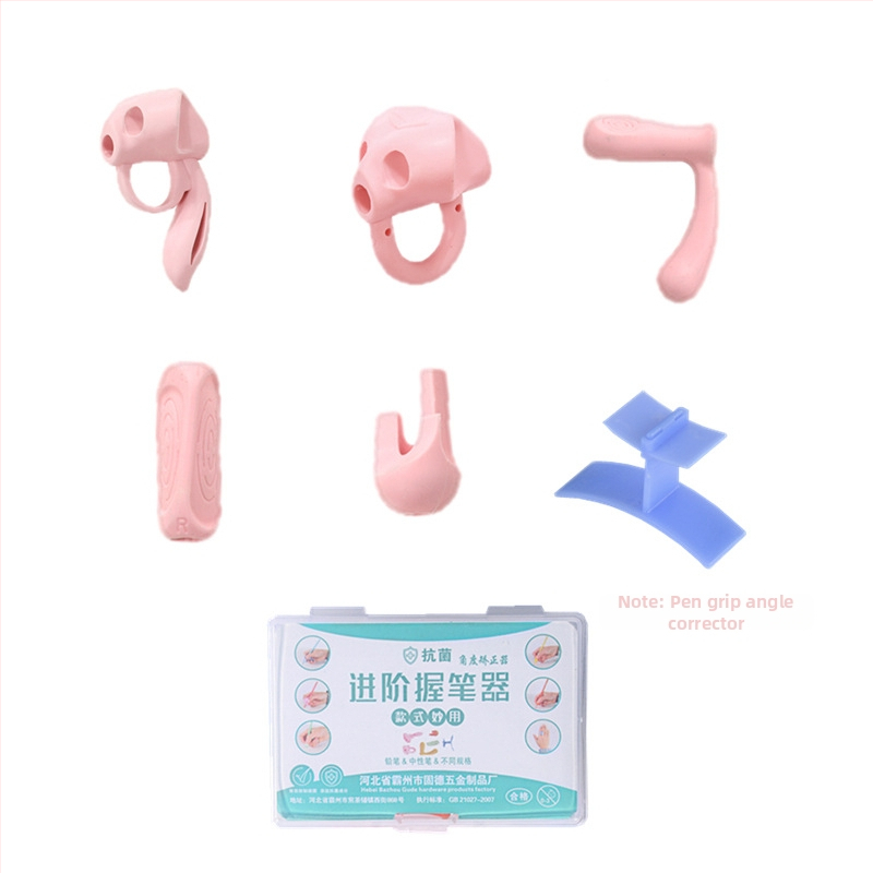 Detský držač ceruzky – set na korekciu uchopenia pri písaní, plastový držač, balené v skladovacej krabičke, značka Youxuemei