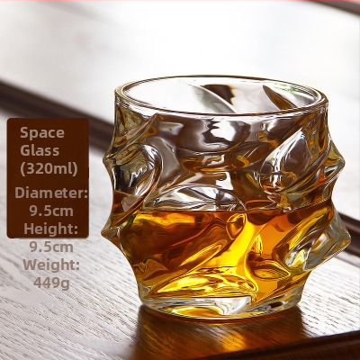 Set de pahare de whisky din cristal, design european îngroșat, 201–300 ml, ambalare în set, imprimare logo disponibil