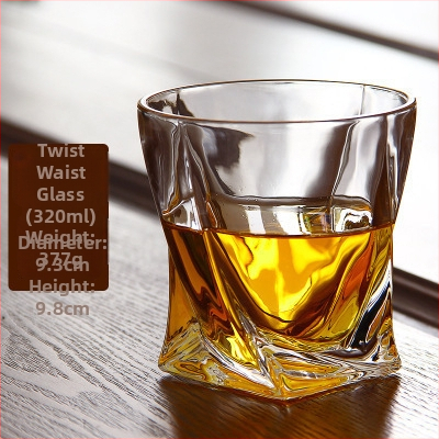 Set de pahare de whisky din cristal, design european îngroșat, 201–300 ml, ambalare în set, imprimare logo disponibil