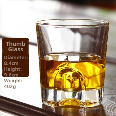 Set de pahare de whisky din cristal, design european îngroșat, 201–300 ml, ambalare în set, imprimare logo disponibil