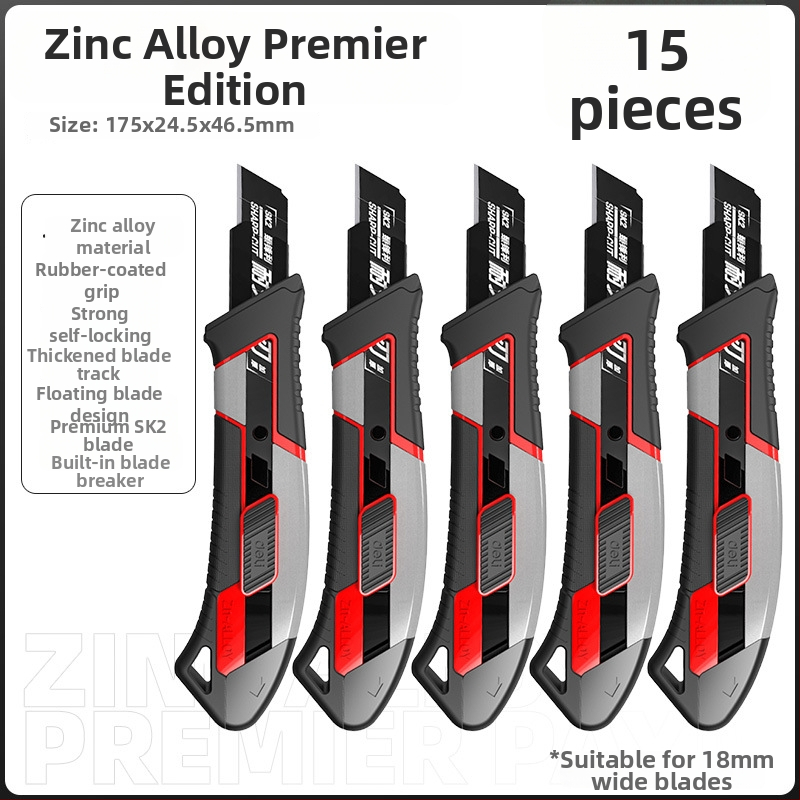 Deli DL018 nôž na umenie zliatiny ocele, čepeľ 0,5×18×100 mm, hmotnosť 70 g