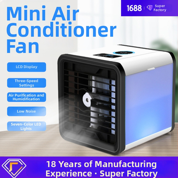 USB mini stolni uređaj za hlađenje s vodnom maglom, 12W, 3 brzine, raspršivački ventilator