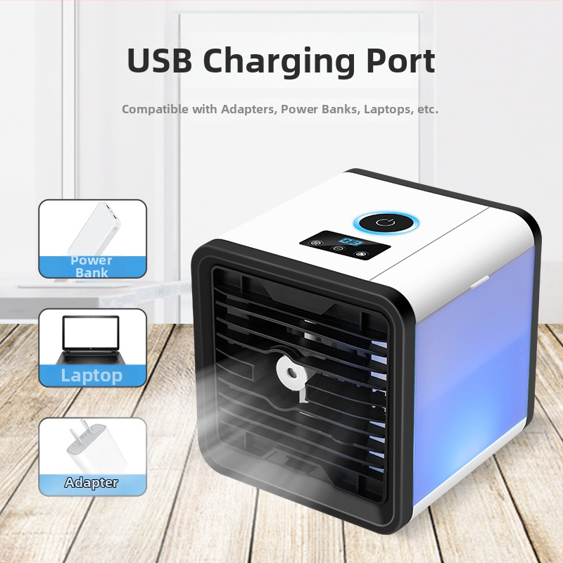 USB mini stolni uređaj za hlađenje s vodnom maglom, 12W, 3 brzine, raspršivački ventilator