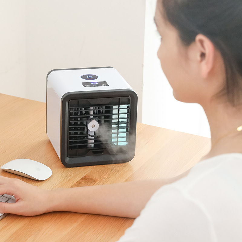 USB mini stolni uređaj za hlađenje s vodnom maglom, 12W, 3 brzine, raspršivački ventilator