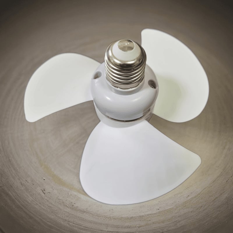 Fali ventilátor 3 lapáttal, brushless motor, ABS ház, 4 sebesség