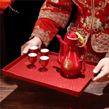 Esküvői bárkészlet sárkány és főnix motívummal, modern egyszerű stílus (Bárfelszerelés, Anyag: Egyéb, Stílus: Modern egyszerűség, Stílus típus: Egyszerű stílus, Bevezetés: 2023)