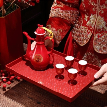 Esküvői bárkészlet sárkány és főnix motívummal, modern egyszerű stílus (Bárfelszerelés, Anyag: Egyéb, Stílus: Modern egyszerűség, Stílus típus: Egyszerű stílus, Bevezetés: 2023)