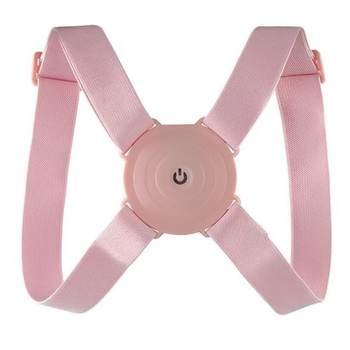 Töltővel működő testtartás-korrektor rezgéses figyelmeztetéssel, állítható - diákoknak és gyerekeknek, intelligens gerinctámogatás