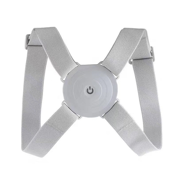 Töltővel működő testtartás-korrektor rezgéses figyelmeztetéssel, állítható - diákoknak és gyerekeknek, intelligens gerinctámogatás