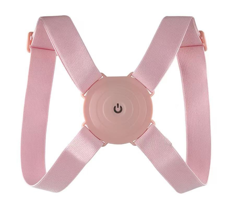 Töltővel működő testtartás-korrektor rezgéses figyelmeztetéssel, állítható - diákoknak és gyerekeknek, intelligens gerinctámogatás