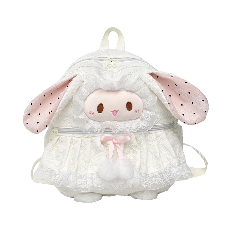 Torba za rame s karikarnim jagnjetom – pamuk, zatvarač, džep za telefon, poliester, unutarnji džep