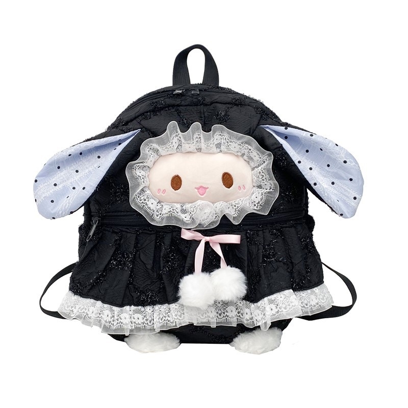 Torba za rame s karikarnim jagnjetom – pamuk, zatvarač, džep za telefon, poliester, unutarnji džep