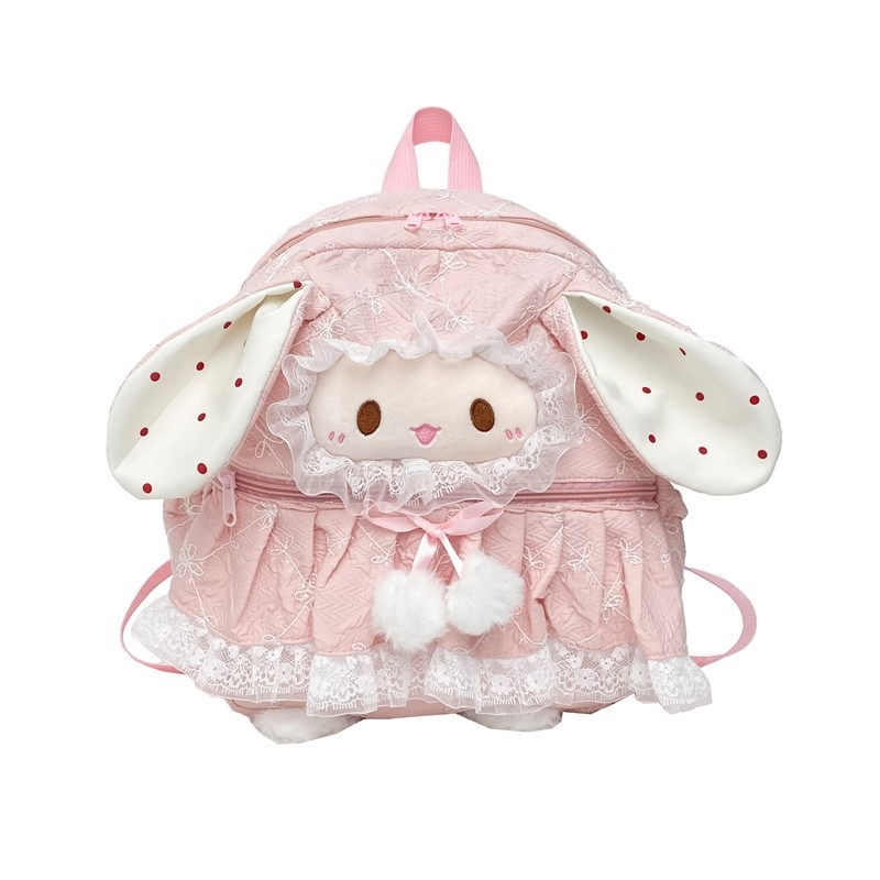 Torba za rame s karikarnim jagnjetom – pamuk, zatvarač, džep za telefon, poliester, unutarnji džep