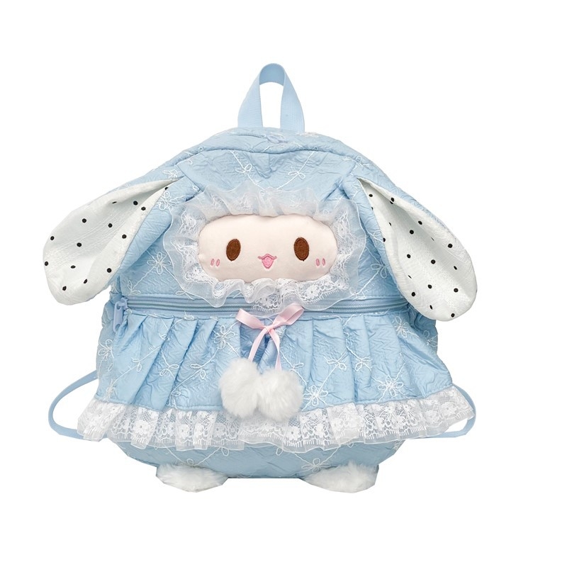 Torba za rame s karikarnim jagnjetom – pamuk, zatvarač, džep za telefon, poliester, unutarnji džep