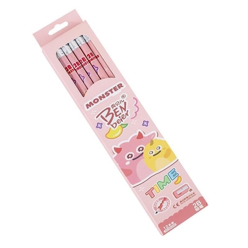 2B ceruza készlet általános iskolásoknak – fa tokozású, Color Light márka, típus: Egyéb