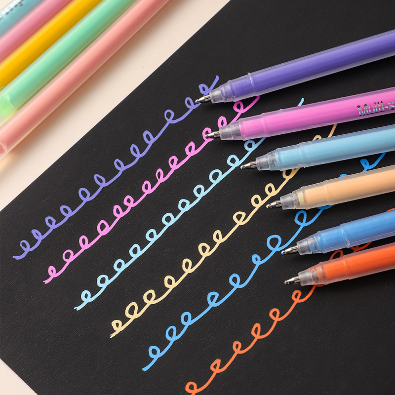 Akrilni marker za označivanje za osnovnoškolce, plastično kućište, pakiranje 6 komada, s jednim vrhom, nije izbrisiv