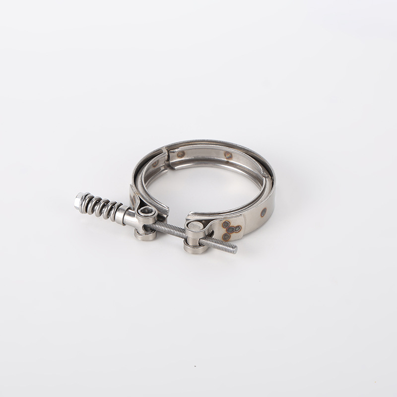 Spona z nerezovej ocele pre automobilový výfuk, drážkovaný V typ, ťažká vyrovnávacia spona Hwkg/Hengwei