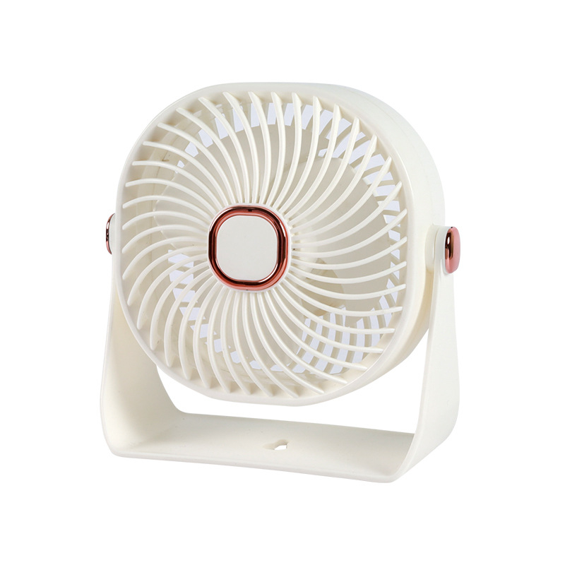 Stolni USB ventilator, 3 brzine, ugrađena baterija, 3 lopatice