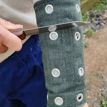 Teliheng Platnene zaštitne rukavice za ruke i noge – Protivrezne, Materijal: Platno; Primjene: Obrada stakla, Građevinarstvo, Obrada metala