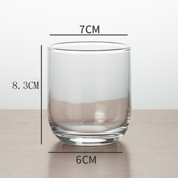 Kristalno staklena čaša za crveno vino, moderni minimalistički stil, kapacitet 201–300 ml, stakleni materijal, tisak logotipa dostupan