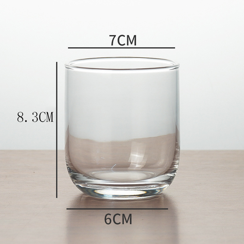 Kristalno staklena čaša za crveno vino, moderni minimalistički stil, kapacitet 201–300 ml, stakleni materijal, tisak logotipa dostupan