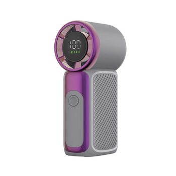 Ventilator de mână YH-F127, motor brushless, USB reîncărcabil, baterie 2000–4000 mAh, putere 5W, autonomie 8–12h