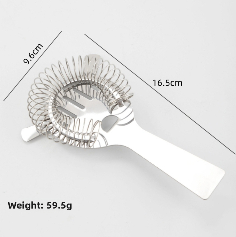 Filter za led za koktele od nehrđajućeg čelika, moderan minimalistički stil, jedno pakiranje, premium kvaliteta