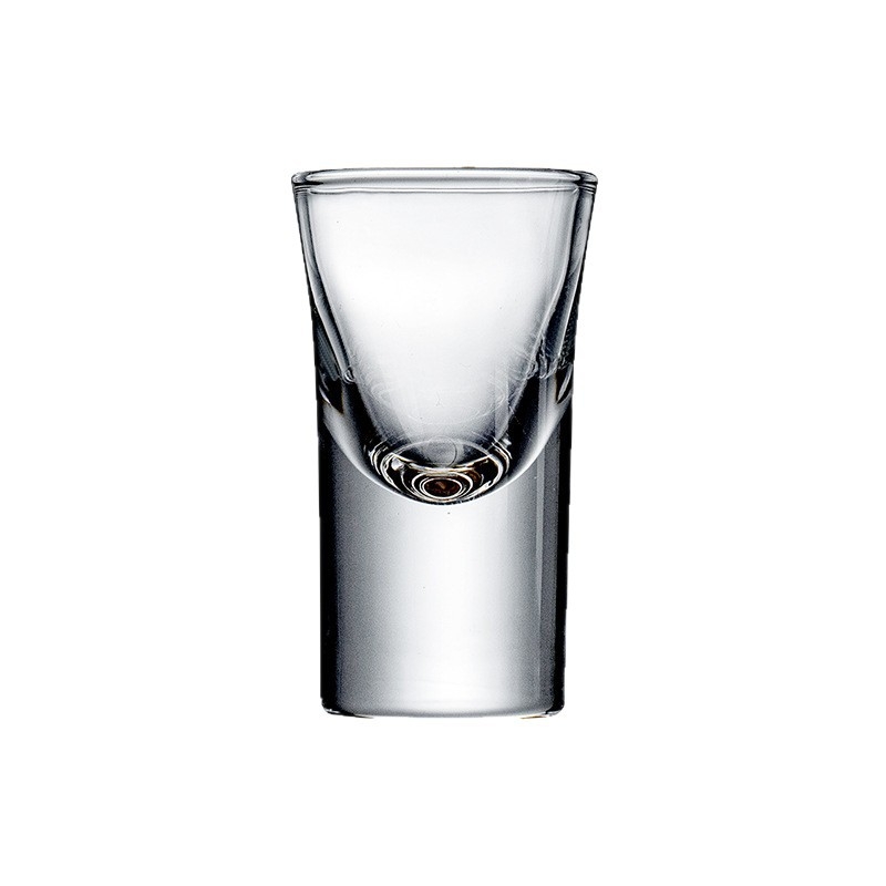 Kućni set za posluživanje liker-a od stakla – staklena čaša, kapacitet 101–200 ml, 6–10 komada, moderni minimalistički stil, moguć otisak logotipa