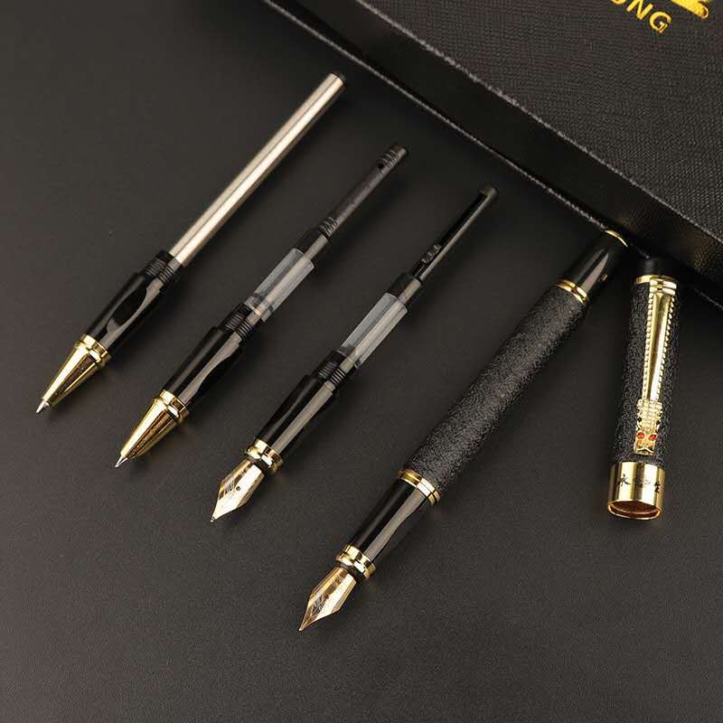 Immortal 1116 set potpisnih olovaka, metalno kućište, push-pull sustav napajanja tinte, iridij vrh, prilagodljiv logotip