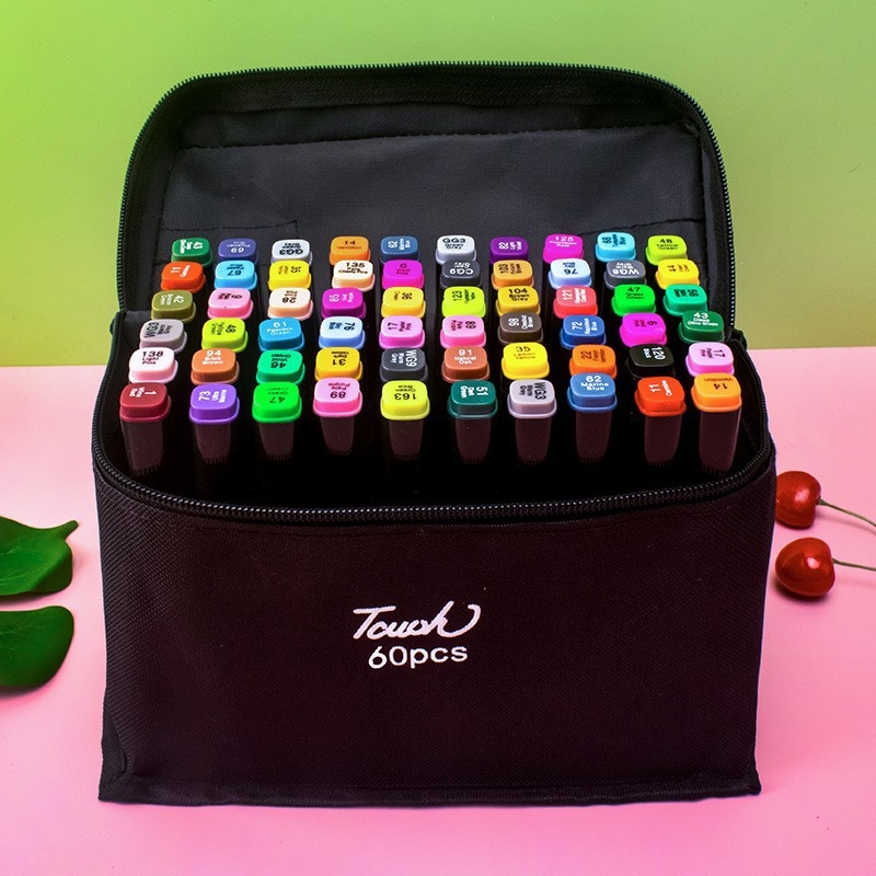 Touch Mark dvostrani marker set – mastilo na bazi ulja, osnovno pakiranje