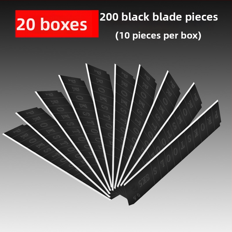 Bahai BH-Tool čepeľ na umelecký nôž, konštrukcia z plastu a uhlíkovej ocele, čepeľ 0,6×18×100 mm, hmotnosť 90 g