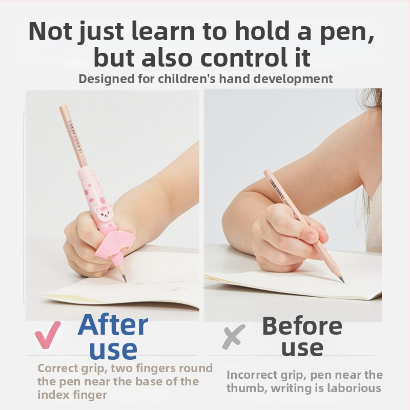 Lowercase Star plastový držač na pero pre deti – korektor držania, typ: Iné, vhodný ako darček