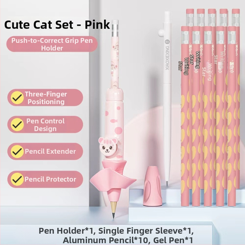 Lowercase Star plastový držač na pero pre deti – korektor držania, typ: Iné, vhodný ako darček