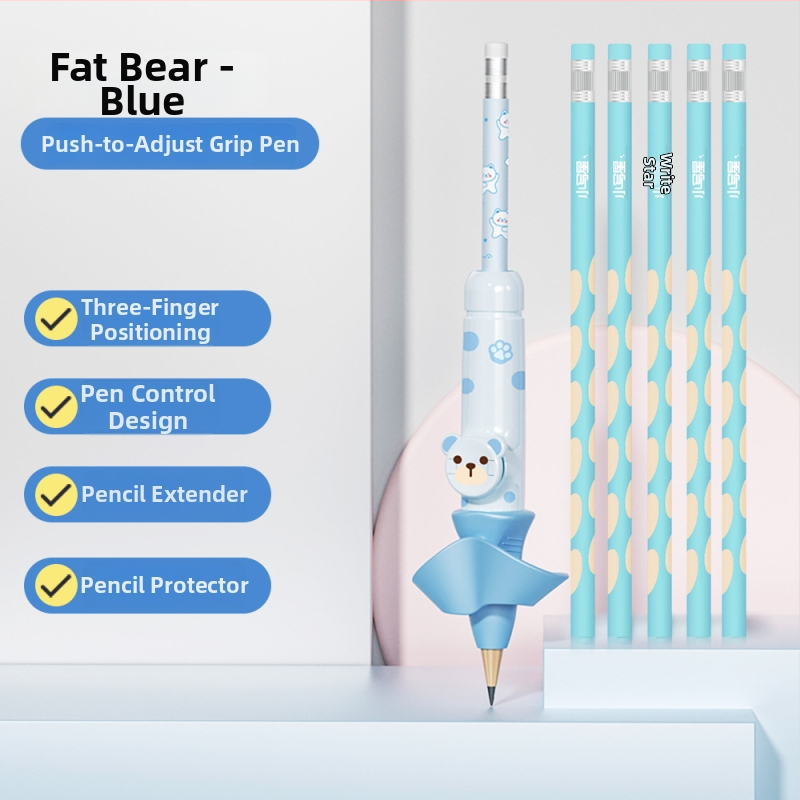 Lowercase Star plastový držač na pero pre deti – korektor držania, typ: Iné, vhodný ako darček