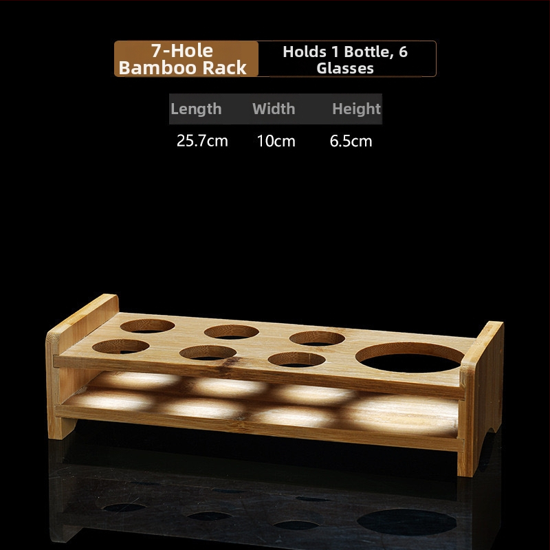 Stakleni set za vino u kineskom stilu – 10-dijelni za kućnu i restoransku upotrebu, s dvostrukim mjernim oznakama i tiskom logotipa