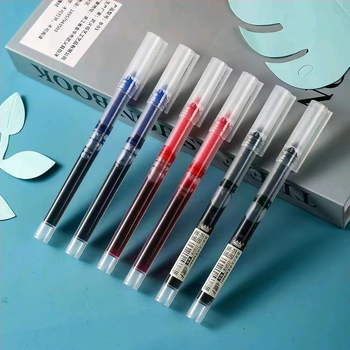 Uredsko gel olovka s brzim sušenjem tinte, visok kapacitet patrona, vrh od nehrđajućeg čelika, plastično kućište