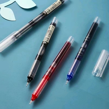 Uredsko gel olovka s brzim sušenjem tinte, visok kapacitet patrona, vrh od nehrđajućeg čelika, plastično kućište